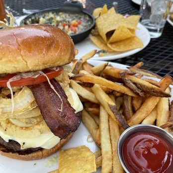 Burtons Grill & Bar - Burger and fries - New American Near Me - Gaithersburg, Maryland