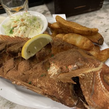St Augustine Fish Camp - Whole fried fish - Seafood Near Me - St Augustine, Florida