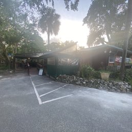 Exterior outside entrance of Stumpknockers On The River - The front face of restaurant - Dunnellon, Florida Exterior outside entrance of Stumpknockers On The River - The front face of restaurant - Dunnellon, Florida