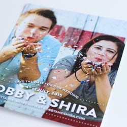 Hole Punch Design - Save the Date