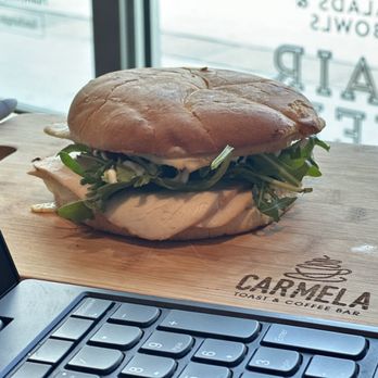 Carmela Coffee - Wellington - Turkey, Swiss & Tomato* - Coffee & Tea Near Me - Wellington, Florida