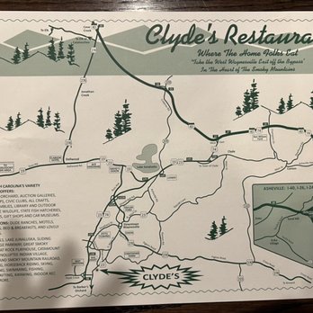 Clyde's Restaurant - Area description - Southern Near Me - Waynesville, North Carolina Clyde's Restaurant - Area description - Southern Near Me - Waynesville, North Carolina