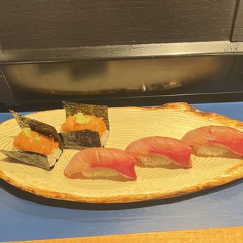 Hito Yatai - Hamachi Nigiri and Uni Nigiri - Japanese Near Me - Carmichael, California
