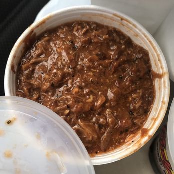 Rudy's - It's like soup. It's horrible. Where's all the chunky meat?? WTF Rudy's!!! - Barbeque Near Me - San Antonio, Texas