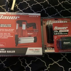 Gun+20v 3.0amp battery+ super charger for 2 $242 best price in nail guns so far.