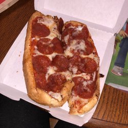 Fazoli's - Take home pizza sub