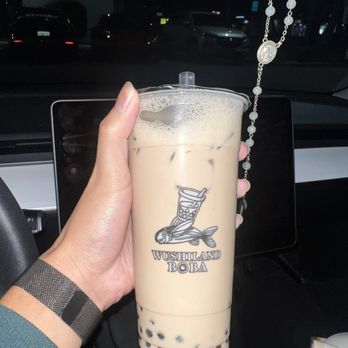 Wushiland Boba - Roasted Oolong Milk Tea with Boba - Bubble Tea Near Me - Cerritos, California Wushiland Boba - Roasted Oolong Milk Tea with Boba - Bubble Tea Near Me - Cerritos, California