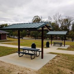 Creekside Park - Shelters near big playground. for rentals visit www.archdaleparks.com
