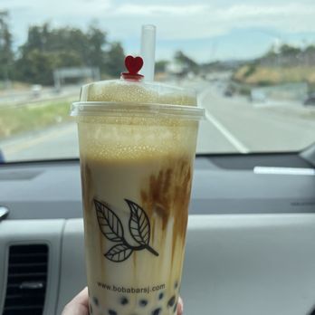 Boba Bar - Creme Brulee Boba Latte - Bubble Tea Near Me - San Jose, California Boba Bar - Creme Brulee Boba Latte - Bubble Tea Near Me - San Jose, California