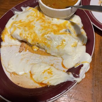 Fresco's Cocina Mexicana - Shredded chicken enchiladas with sour cream sauce - Mexican Near Me - Watauga, Texas Fresco's Cocina Mexicana - Shredded chicken enchiladas with sour cream sauce - Mexican Near Me - Watauga, Texas