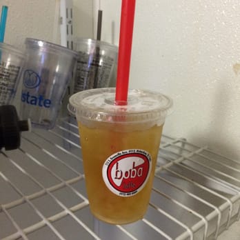 Boba Latte - Green tea aloe vera - Coffee & Tea Near Me - Richardson, Texas