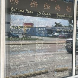 Treats Flavors Menu Treats Flavors Menu