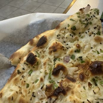 Karma Indian Bistro - Amritsari Naan - this is so good! - Indian Near Me - Jacksonville Beach, Florida