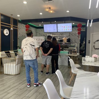 Feng Cha Teahouse - Line for matcha inside - Bubble Tea Near Me - Costa Mesa, California Feng Cha Teahouse - Line for matcha inside - Bubble Tea Near Me - Costa Mesa, California