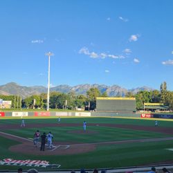 Salt Lake Bees - View from behind home plate