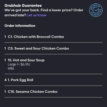 Happy Garden - 1. Pork Egg Roll 15. Hot and Sour Soup 78. Sweet and Sour Chicken S8. Sesame Chicken D1. Chicken with Broccoli - Chinese Near Me - Albuquerque, New Mexico