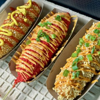 Doggy Style Korean Corndogs - Rice Puff, Glizzy McGuire, Top Dog - Food Trucks Near Me - Reno, Nevada Doggy Style Korean Corndogs - Rice Puff, Glizzy McGuire, Top Dog - Food Trucks Near Me - Reno, Nevada