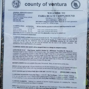 Faria Beach Park - Parks Near Me - Ventura, California Faria Beach Park - Parks Near Me - Ventura, California