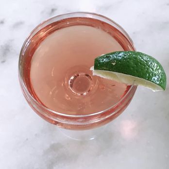 Lucy's - Cranberry mimosa - New American Near Me - Auburn, Alabama