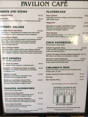 Menu photo 6 Sculpture Garden Pavilion Cafe Washington, DC, DC Menu photo 6 Sculpture Garden Pavilion Cafe Washington, DC, DC