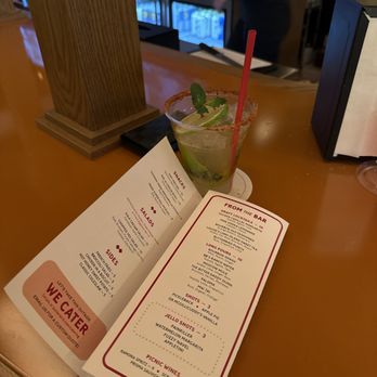 Butterbird - Bar area and drink (and menu). - Chicken Shop Near Me - Madison, Wisconsin