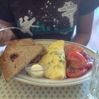 La Note - omlette fromage et jambon - French Near Me - Berkeley, California