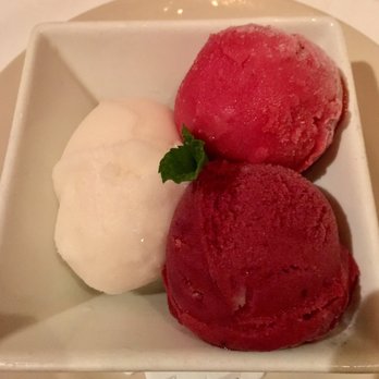 Bobby Van's Steakhouse - Lemon, strawberry and mixed berry sorbet. Very refreshing! - Steakhouses Near Me - Washington, DC, District of Columbia Bobby Van's Steakhouse - Lemon, strawberry and mixed berry sorbet. Very refreshing! - Steakhouses Near Me - Washington, DC, District of Columbia