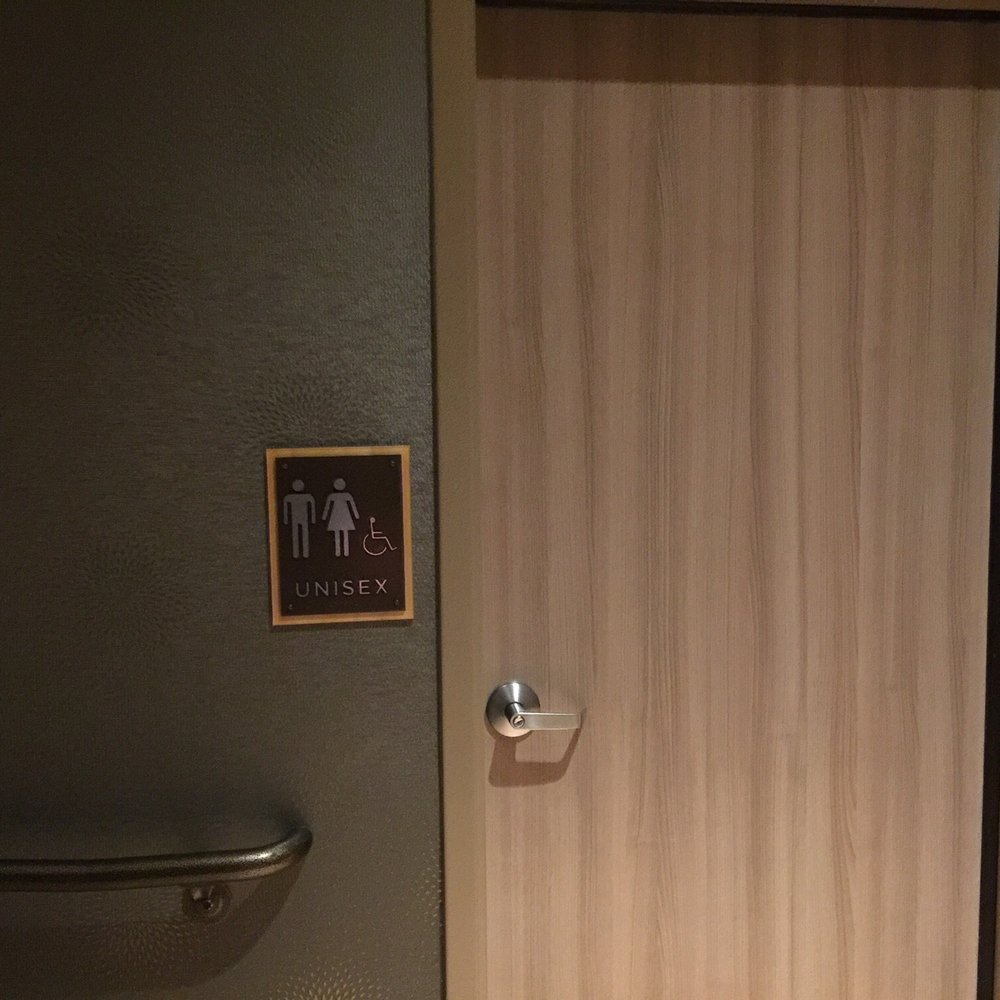 Reserve Kitchen & Bar - Bellevue Lincoln Square - Unisex restroom - Cinema Near Me - Bellevue, Washington Reserve Kitchen & Bar - Bellevue Lincoln Square - Unisex restroom - Cinema Near Me - Bellevue, Washington