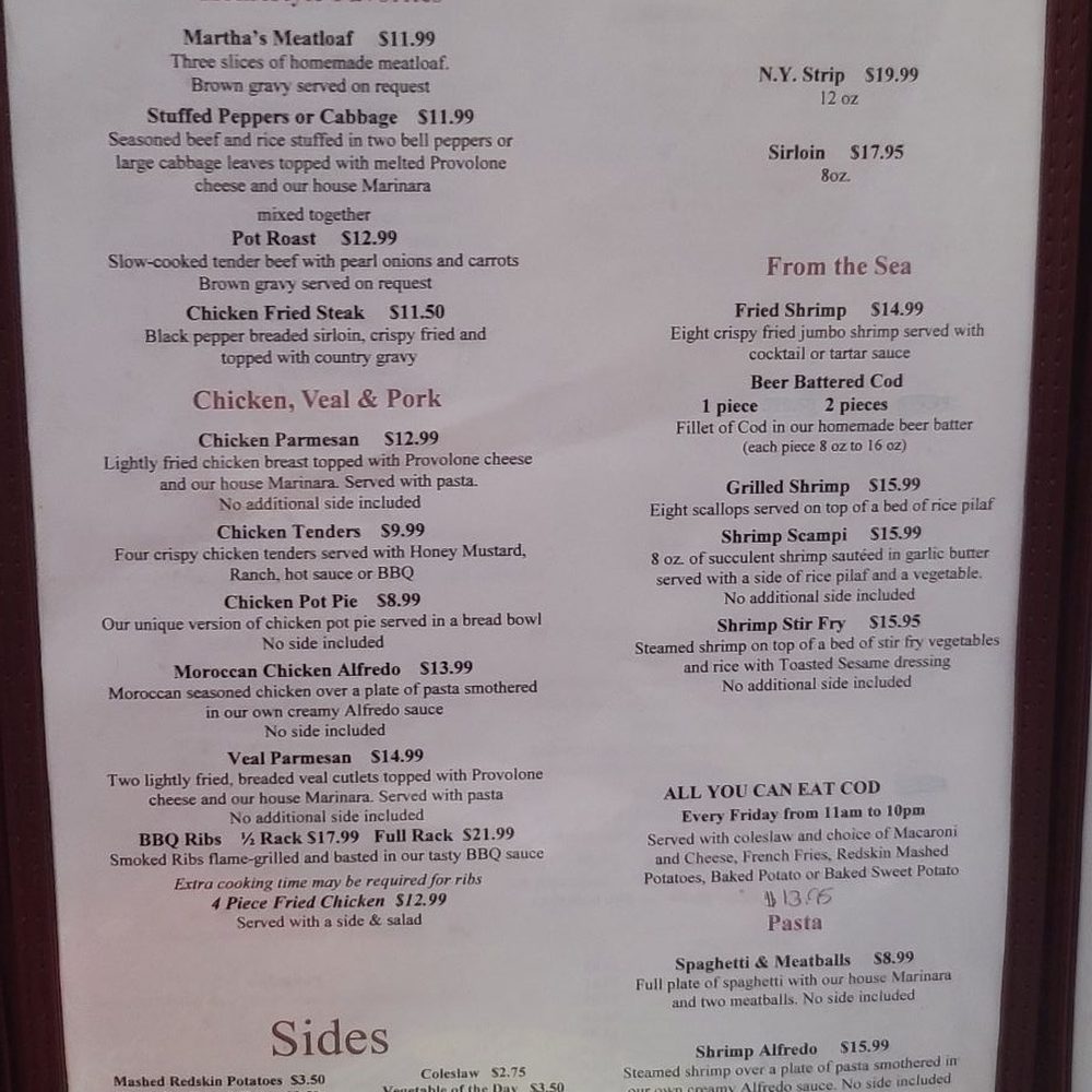 Top Notch Diner - Menu - Diners Near Me - Cortland, Ohio Top Notch Diner - Menu - Diners Near Me - Cortland, Ohio