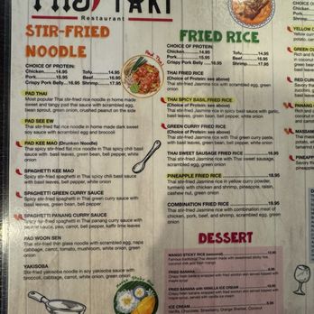 Thai Yaki - Menu - Thai Near Me - Santa Clarita, California Thai Yaki - Menu - Thai Near Me - Santa Clarita, California