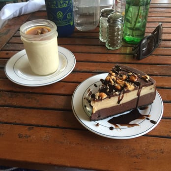 The Floridian - Bourbon Butter Scotch Pudding and Chocolate Peanut Butter Cheesecake - Southern Near Me - Saint Augustine, Florida