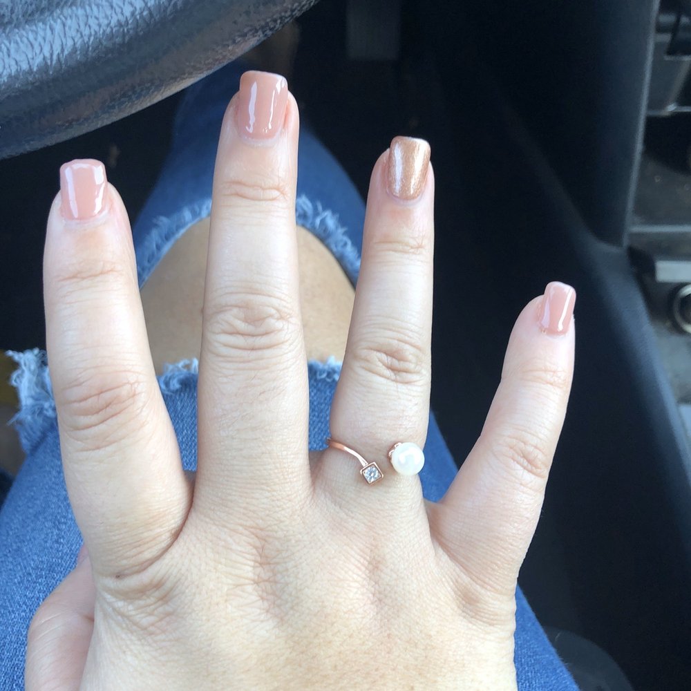 Decided to get a quick gel manicure for my birthday