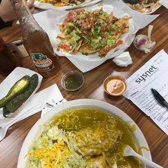 Armando's Mexican Food - Enchiladas an chips with wacamole - Mexican Near Me - Riverside, California