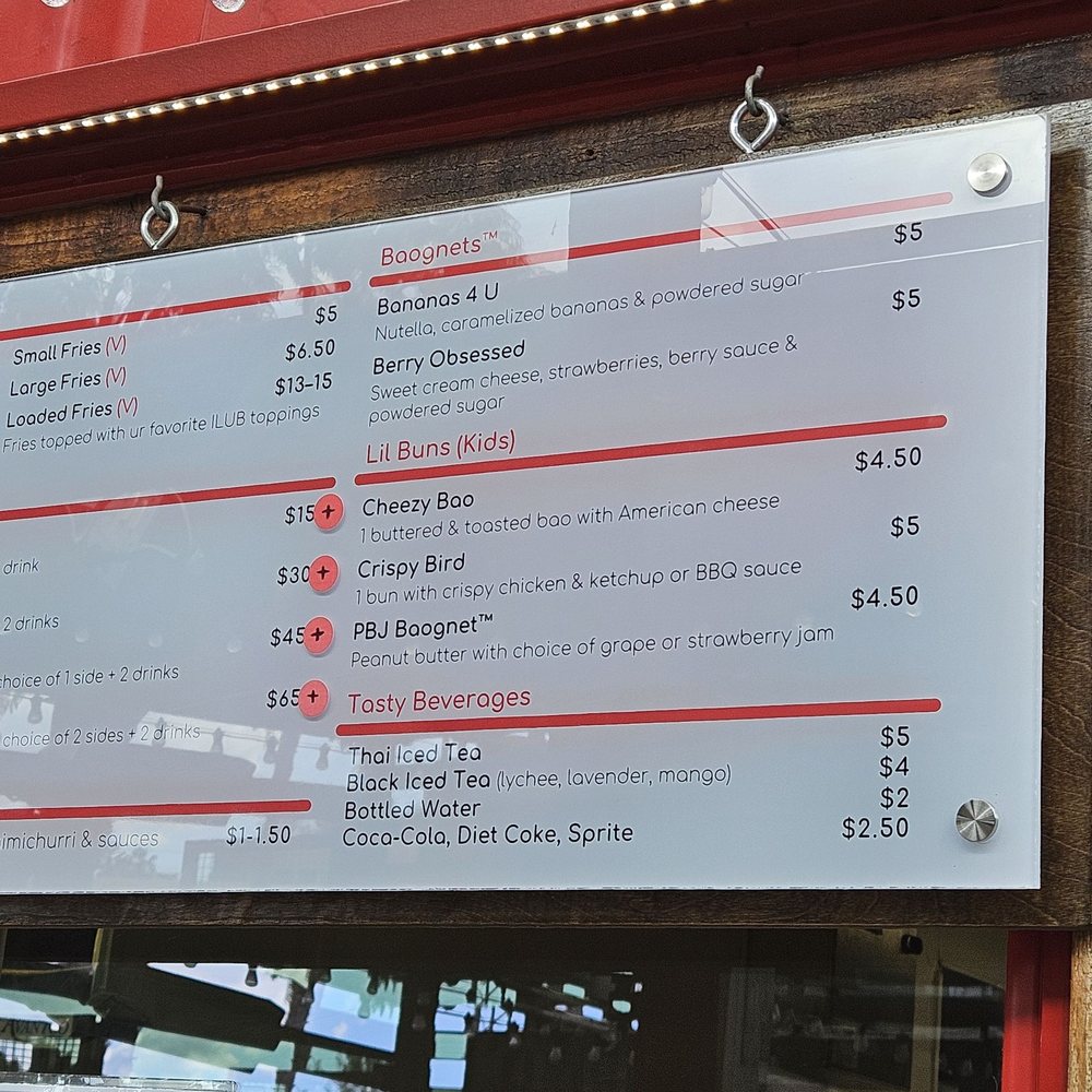 I Luv Ur Buns - Menu - Asian Fusion Near Me - Long Beach, California