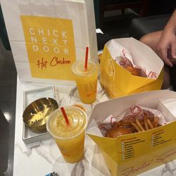Coachella Canna Club - Chick Next Door chicken/restaurant attached to Canna Club