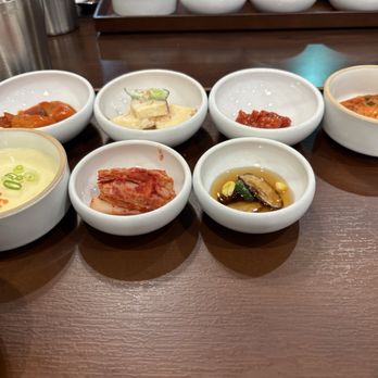 9 Dish Tofu House - All of the side dishes included! - Korean Near Me - Tustin, California