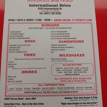 Five Guys - Burgers Near Me - Mililani, Hawaii Five Guys - Burgers Near Me - Mililani, Hawaii