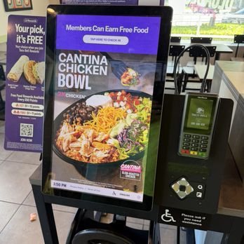 Taco Bell - Computer where you order. - Fast Food Near Me - Boynton Beach, Florida Taco Bell - Computer where you order. - Fast Food Near Me - Boynton Beach, Florida