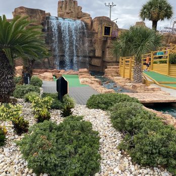 Spy Glass Golf - Waterfall - Mini Golf Near Me - Myrtle Beach, South Carolina Spy Glass Golf - Waterfall - Mini Golf Near Me - Myrtle Beach, South Carolina
