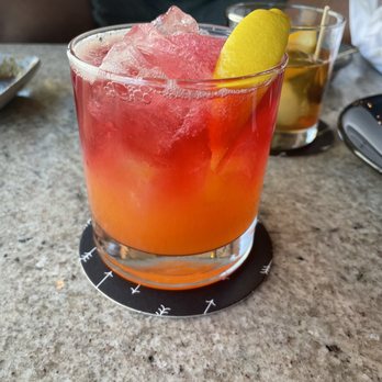 Saint & Second - Paradise mixed drink - New American Near Me - Long Beach, California