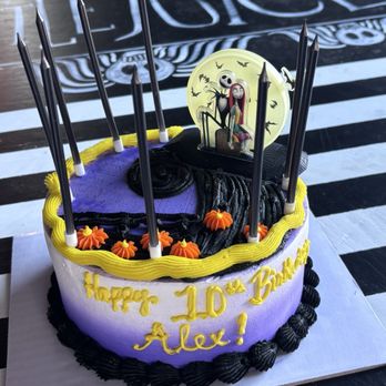 Baskin-Robbins - 6 inch Nightmare Before Christmas cake - Ice Cream & Frozen Yogurt Near Me - Hanford, California Baskin-Robbins - 6 inch Nightmare Before Christmas cake - Ice Cream & Frozen Yogurt Near Me - Hanford, California