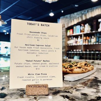 Batch Bin & Barrel - Weekly New Food Specials - Wine Bars Near Me - New Brunswick, New Jersey