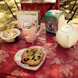 Les Délices de la Place - Cookie à tomber, thé très fin... A midi, c'était foie gras maison et tarte aux pommes