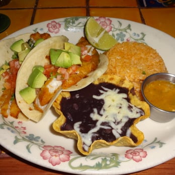 Monterrey - Fish tacos, at Monterrey in Bristol, CT. - Mexican Near Me - Bristol, Connecticut