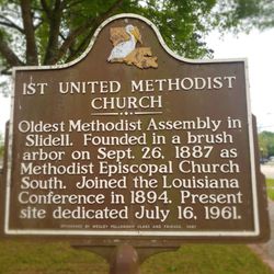 First United Methodist Church of Slidell - Next door to the police department
