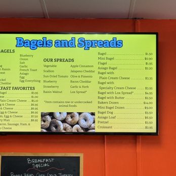 Treasure Coast Bagel Bakery - Menu - Bagels Near Me - Fort Pierce, Florida