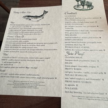 Emmett - Menu - Mediterranean Near Me - Philadelphia, Pennsylvania