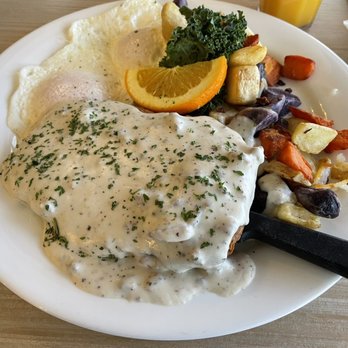 Red Rock Cafe - Chicken fried steak! Pretty darn good! - Breakfast & Brunch Near Me - Sedona, Arizona