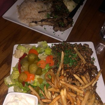 Balade - The lamb dish and the schwarma platter - Mediterranean Near Me - New York, New York