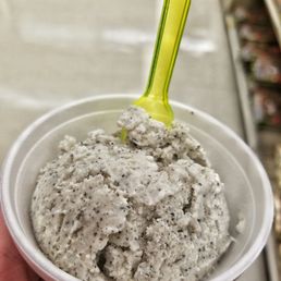 Black Sesame Ice Cream